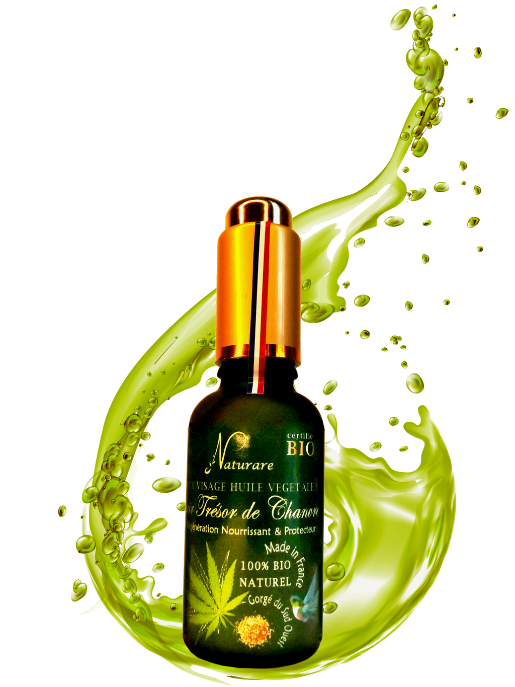 ELIXIR TRESOR DE CHANVRE BIO - Sérum Huile Végétale, Compléments Alimentaires