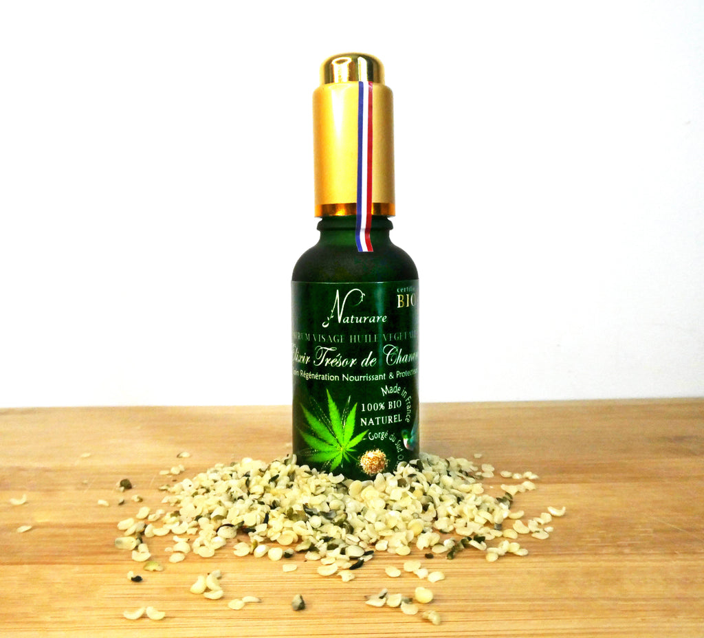 ELIXIR TRESOR DE CHANVRE BIO - Sérum Huile Végétale, Compléments Alimentaires