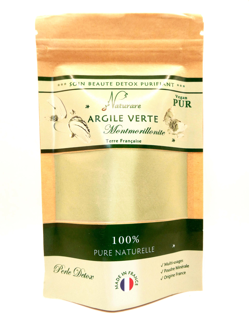 DROP - Argile Verte Montmorillonite - Pureté & Détox