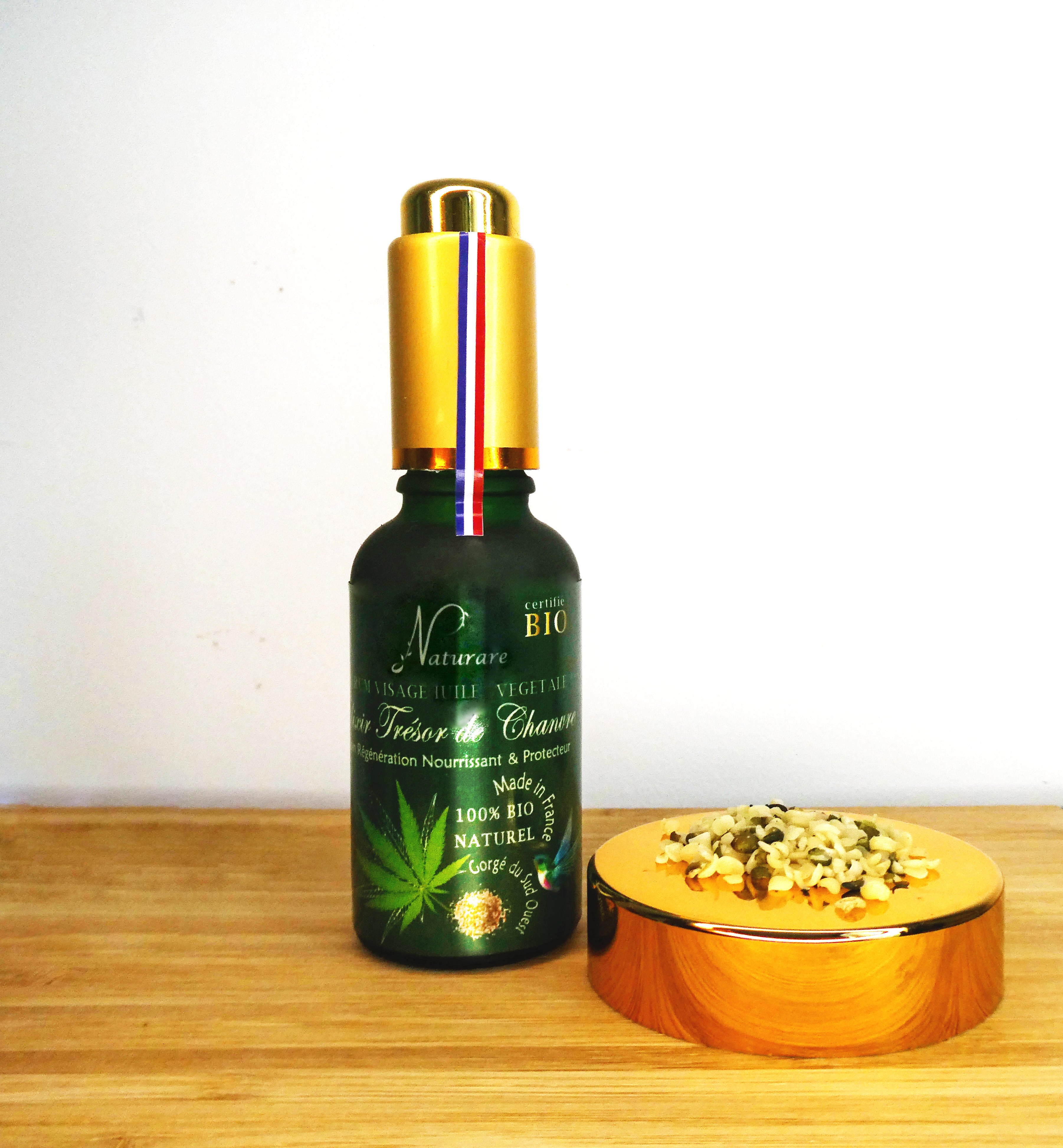 ELIXIR TRESOR DE CHANVRE BIO - Sérum Huile Végétale, Compléments Alimentaires